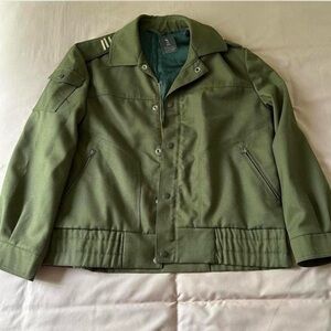 NWT urban outfitters urban renewal moss/army green jacket m